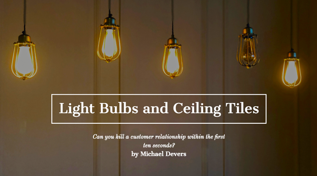 Light Bulbs and Ceiling Tiles